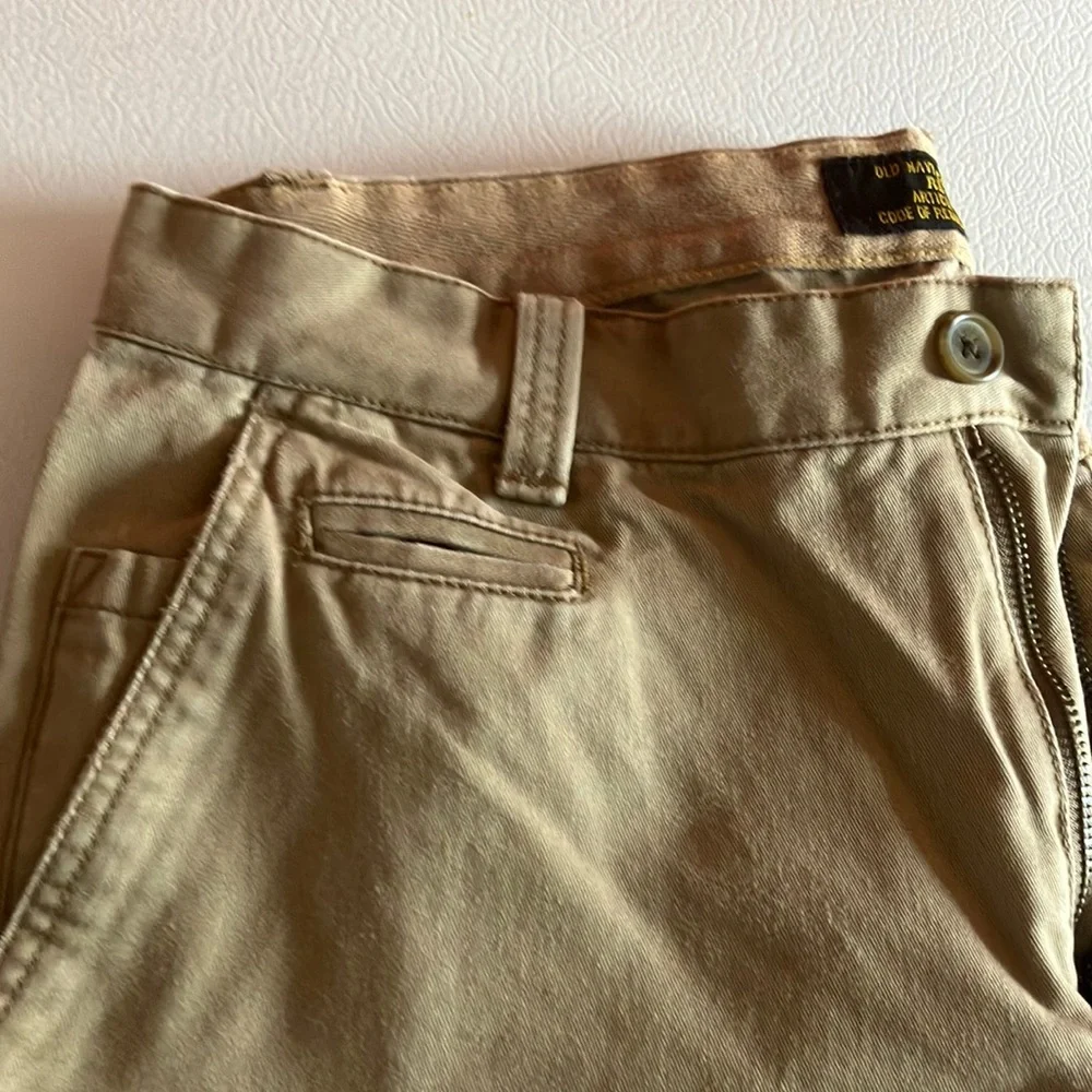 Old Navy‎ Tan Chinos Versatile Cotton Blend